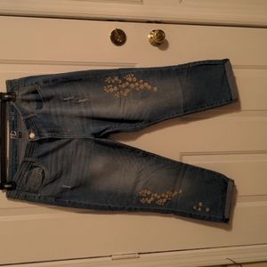 New Directions Crop Jeans